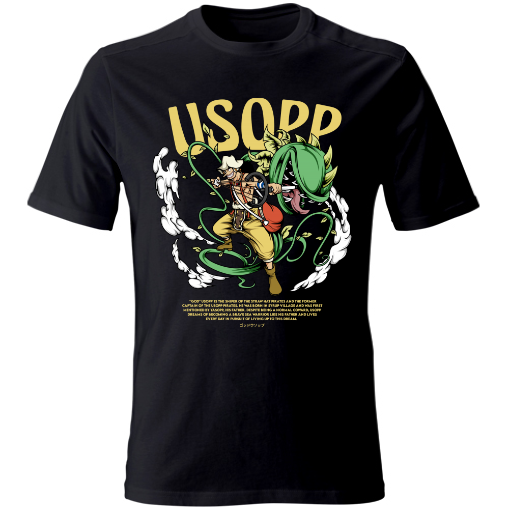 T-SHIRT UNISEX ADULTI E BAMBINI USOPP