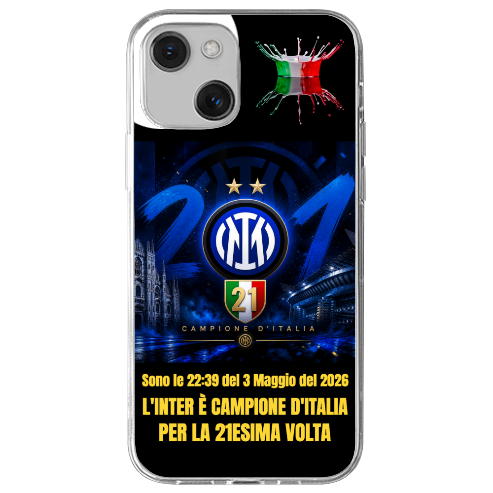 IPHONE 13 COVER NERAZZURRI CAMPIONI
