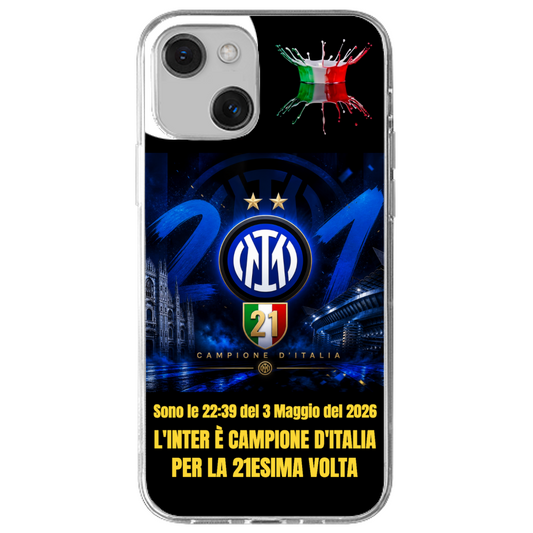 IPHONE 13 COVER NERAZZURRI CAMPIONI