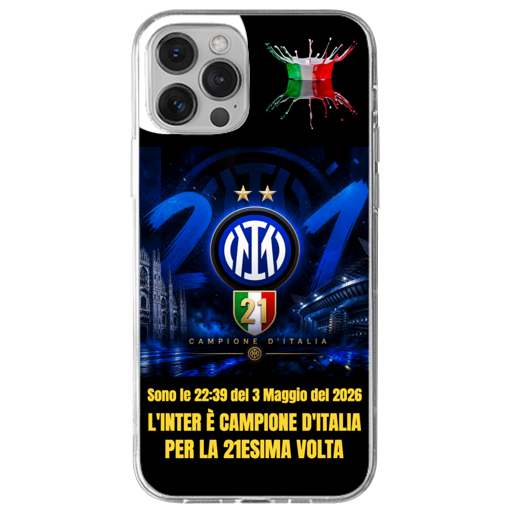 IPHONE 13 PRO COVER NERAZZURRI CAMPIONI